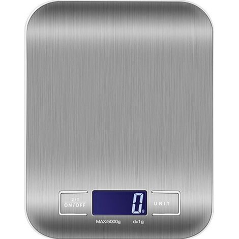 Commercial Kitchen Electronic Scale 5kg/0.1G Multifunctional Stainless Steel Kitchen Scale Household Baking High Precision Electronic Kitchen Scale