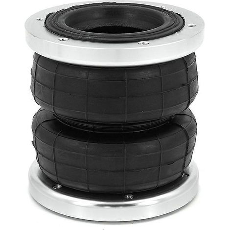 Kit de suspensión neumática universal 2S2300F con bolsas de aire, amortiguador neumático de 134 mm de altura con brida abierta 2S2300F (1/5)
