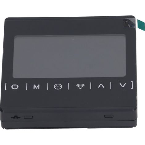 Quadratischer WLAN-Smart-Thermostat, Wandmontierter Heizungsregler mit LCD-Touchscreen, für Heizkessel, 85–250 V, programmierbarer Temperaturregler (1/5)