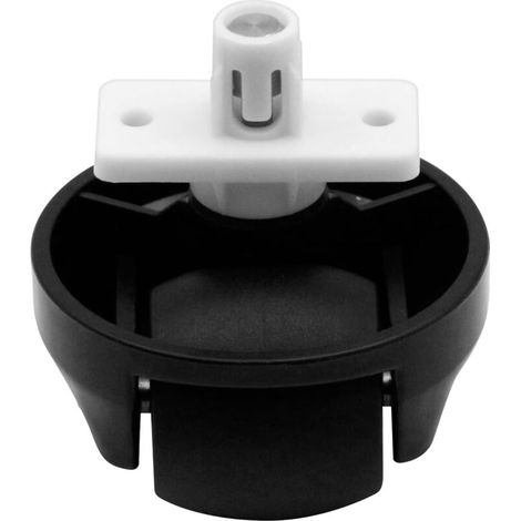 Roue Avant Silencieuse Compatible Roborock S8 Series Aspirateur Robot Noir (1/4)