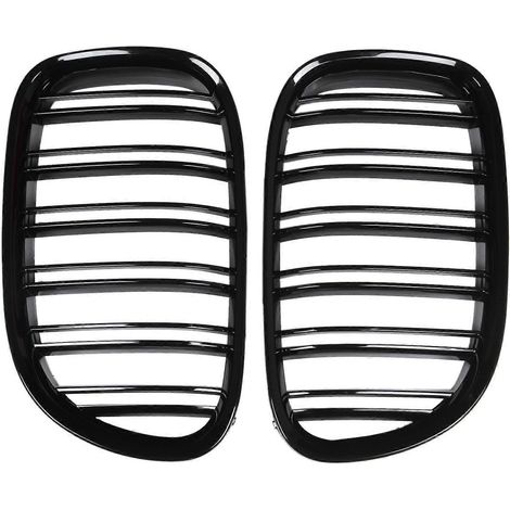 Calandre sport noire brillante en forme de haricot pour BMW Série 7 F01 F02 (730D, 740D, 750D) (1/5)