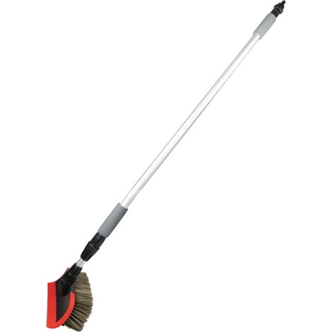 Cepillo telescópico de flujo para lavado de coches 97-160cm amio-03955 (1/5)
