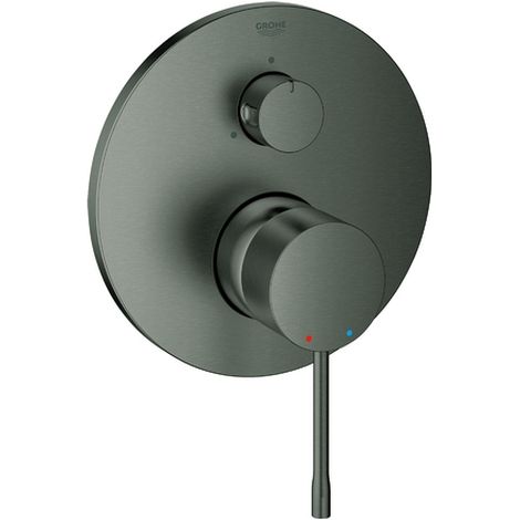 Grohe Essence - Unterputzarmatur für 3 Verbraucher, Hard Graphite gebürstet 24092AL1