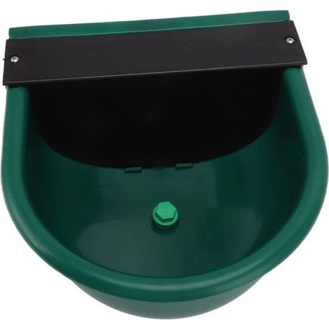 Abreuvoir automatique pour bétail - Plastique Vert - Économie d'eau - SANS danger - Facile à utiliser (1/4)