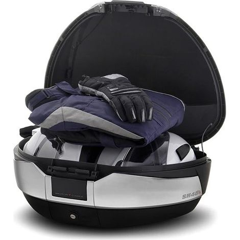 Valigetta per moto Shad SH48 in titanio (1/5)