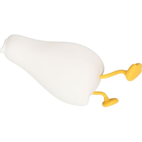 Nachtlicht in Form einer flach liegenden Ente, 3 Helligkeitsstufen, warmes und niedliches Licht, LED-Lampe für Camping, Schlafzimmer oder Büro (1/5)