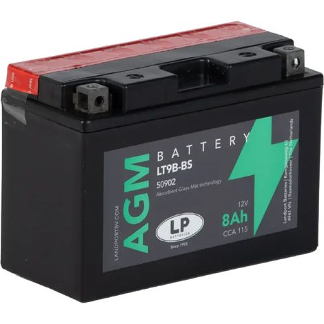 Batería de Moto 8Ah 12V LP LT9B-BS (1/2)