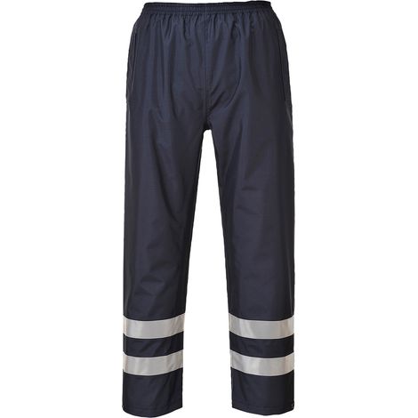 Pantalones Iona Lite a prueba de frío de alta visibilidad PORTWEST S481 M Azul marino