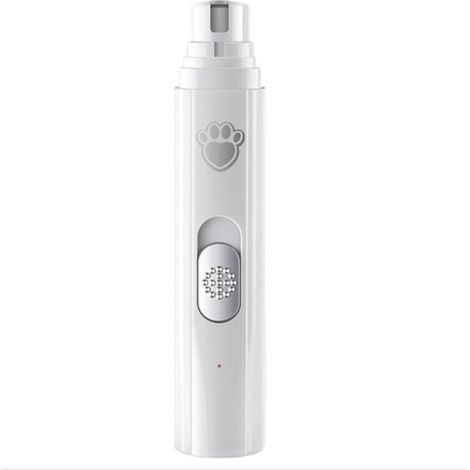 Broyeur à ongles pour chat, coupe ongles électrique pour chien,Lime à ongles pour chien rechargeable Vernis à ongles pour chien à 2 vitesses, lime à ongles pour animaux de compagnie à faible bruit