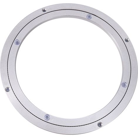 Robuster Drehteller aus Aluminiumlegierung für runde Esstische, langlebiger Schwenkfuß (1/5)