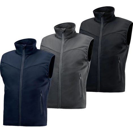 Chaleco Softshell Jackson Negro Talla S de Neri Safety