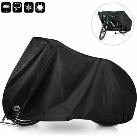 Bike Cover, Waterproof Bike Cover Waterproof Bicycle Cover Dustproof UV Protection Bicycle Rain Cover for MTB and Road Bike 200x70x110cm LangRay (1/5)