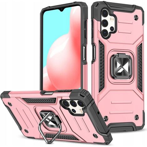 Étui hybride Wozinsky Ring Armor avec support magnétique pour Samsung Galaxy A73 Or (1/5)