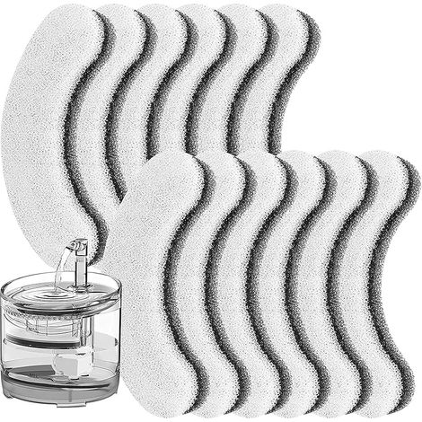 Filtres à Eau pour Animaux de Compagnie Compatibles avec WF050 WF100 Source de Chat, Filtre à Charbon Actif de Rechange pour Fontaine à Eau pour Chiens et Chats par (12 Pièces) (1/5)