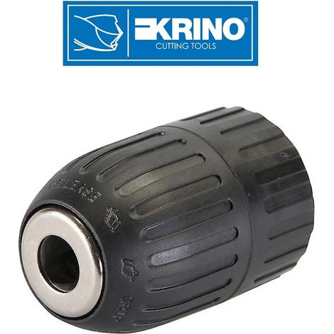 KRINO 28058 MANDRINO AUTOSERRANTE 3/8" NO CHIAVE PER ELETTROUTENSILI REVERSIBILI (1/2)