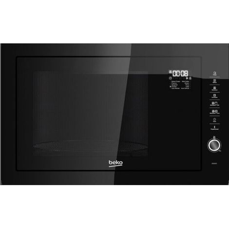Beko MGB25333BG Einbau-Mikrowelle mit Grill 25 L 900 W Schwarz