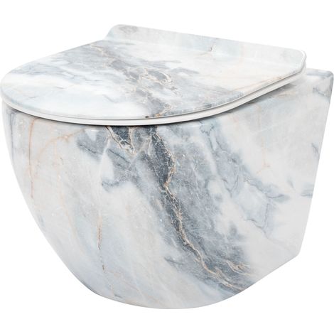 Toilet bowl REA Carlos Slim Granit Shiny (1/7)