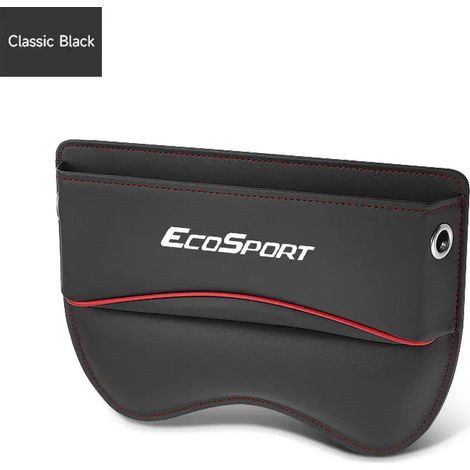 Boîte de rangement en cuir noir pour siège auto Ford EcoSport - Accessoires auto (1/5)