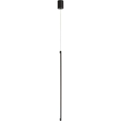 Lampe suspendue avec LED graduelle en métal Genius - Noir (1/2)