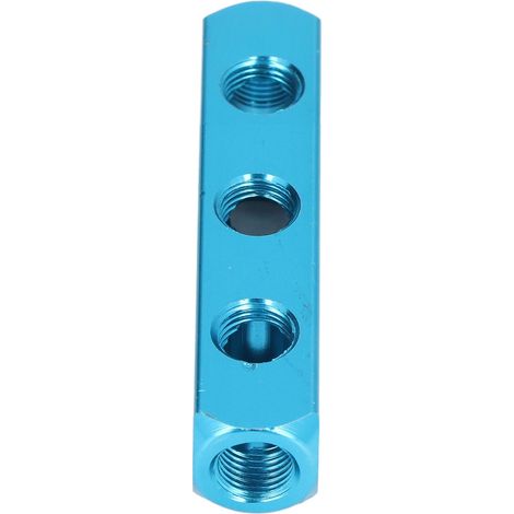 Collecteur pneumatique en aluminium, bloc de distribution d'air pour équipements d'automatisation AL-3