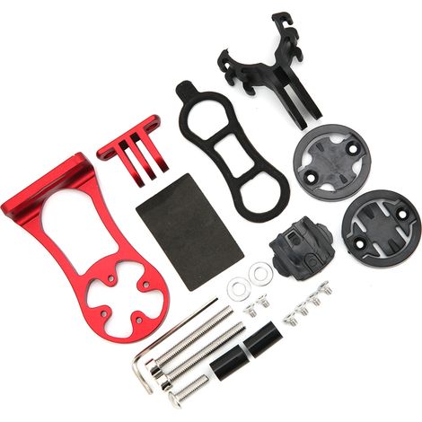 Fronthalterung für Garmin Edge GPS-Fahrradcomputer (rot) (1/5)