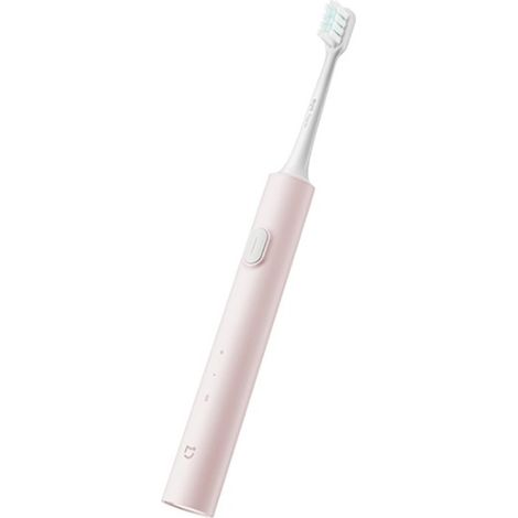 Brosse à dents électrique compatible avec Xiaomi, étanche IPX7, 31 000 vibrations par minute, 2 modes, rose (1/5)