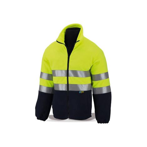 MARCA ALTA VISIBILIDAD FORRO POLAR AMARILLO AZUL M=288FPFYAMIX/M