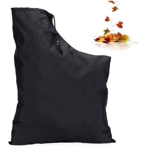 Noir Sac Universel pour Aspirateur Souffleur, Collecteur de Feuilles pour Ultra-souffleurs et Aspirateurs, 1 Pièce,35X44X60cm (1/5)
