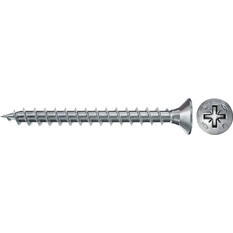 Viti per legno Fischer PowerFast II Bianco 3 mm 25 mm