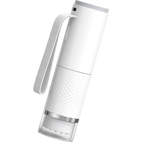 Microscope numérique portable WiFi, microscope pour téléphone portable, microscope électronique grossissant numérique industriel pour l'esthétique, détecteur de cuir chevelu, blanc sans support.