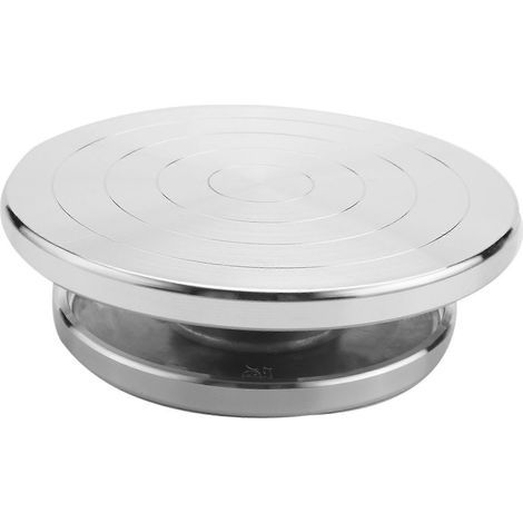 Plateau tournant double face en alliage d'aluminium 12/15 cm pour sculpture en céramique (1/5)