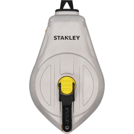 Cordeau traceur 30 m 1:1, boîtier aluminium - STANLEY - STHT47110-0 (1/5)