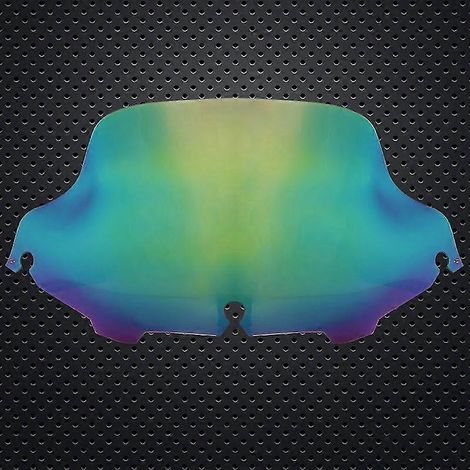 Pare-brise moto 6" 8" pour Harley Electra Street Glide FLHX Touring CVO (1996-2013) - Déflecteur de vent, carénage - Modèle 8 pouces, couleur unique (1/5)