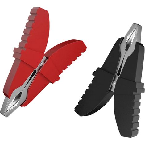 Clip ressort 2 pièces, pour fixation, atelier et électricité (1/5)