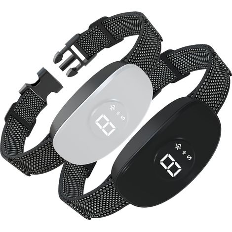 Collier Anti Aboiement Chien Meloive, Conforme à la Loi 2025, Automatique, Étanche, Éducation Canine pour Chien de Compagnie (1/5)