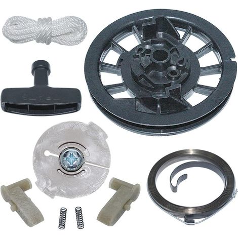 Kit de ressort de poulie de lanceur à rappel avec poignée, corde et cliquet pour moteur Honda Gx120 Gx160 Gx200 Pièce 28461-Zh8-013 28462-Zh8-003 28462-Ze2-003 28444444 42 Zh. 8-003 (1/5)