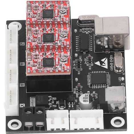Carte de contrôle pour graveur laser 3 axes, carte mère de machine de gravure CNC avec interface USB (1/5)