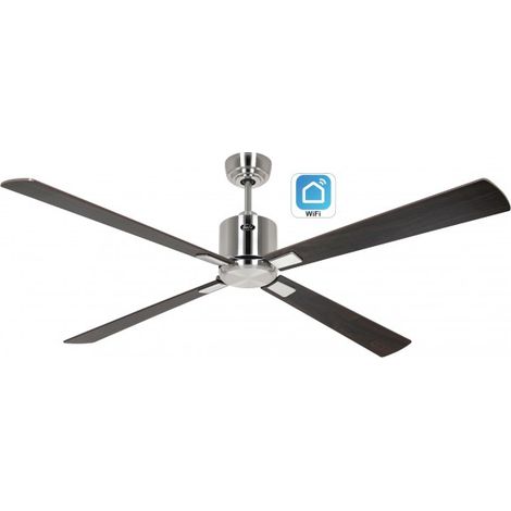 Ventilador de techo con WiFi CasaFan ECO NEO III 152cm 942313W nogal / nogal y cerezo (1/5)