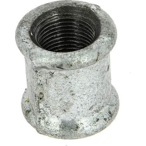 Manchon fonte galva égal Femelle droite/droite 3/8