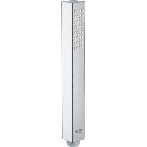 Grohe – Pommeau de douche 1 jet – Technologie EcoJoy – Jet uniforme DreamSpray – Finition StarLight Chrome – Système anti-calcaire SpeedClean (1/10)