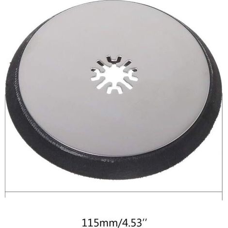 Tapis de ponçage Rond Multi-Outils oscillant de 115 mm pour Fein Multimaster Chicago Bosch (1/3)