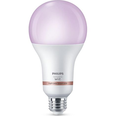 Philips Smart LED Slimme E27 Standard Lampe (A80) Matt 150 W Weißes und Farbiges Licht - WLAN (1/3)