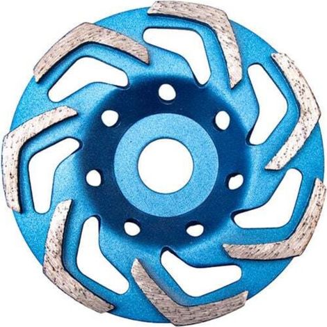 Universelle 125-mm-Diamantschleifscheibe für Beton, Granit, Marmor, Mauerwerk und Ziegel. Diamantschleifscheibe für Winkelschleifer.