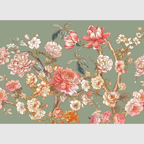 Papier peint intissé - Arbres en fleurs - 375x270 cm (1/5)
