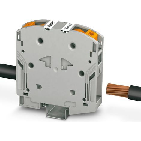 Module pour composant Phoenix Contact PTPOWER 50, 10 70mm², Enfichable, Gris ( Prix pour Paquet de 10 )