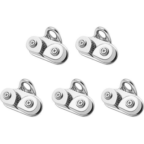 Convient aux 5 pinces d'amarrage à came en acier inoxydable, applicable aux bateaux, guides, voiliers, canoës et petites embarcations.