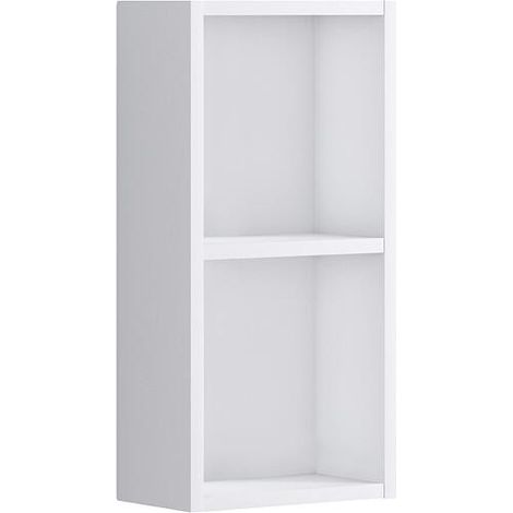 Armoire suspendue Kasari ouverte, blanc mat, 300x600x170mm (1/4)