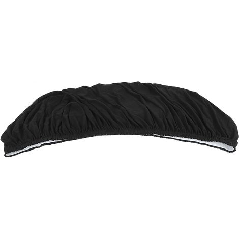 Wasserdichte Polyester-Sofasitzbezüge, waschbar, atmungsaktiv, Schonbezug, Möbelschutz, Schwarz, 3-Sitzer (1/5)