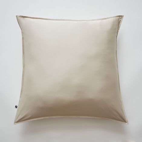 Taie d'oreiller 63 x 63 cm satin de bambou Salomé Naturel