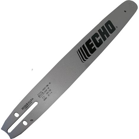 Echo – Guide chaîne tronçonneuse 45 cm – Pas .325" – Jauge 058 – 72 maillons – Pour bois dur et teck – Coupe nette sans éclat (1/3)